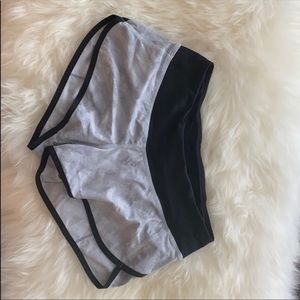 Grey lululemon 2.5” shorts